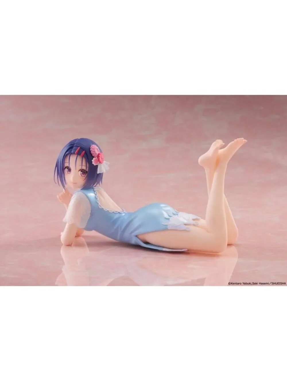TAITO Desktop Cute To LOVE-Ru Darkness Yui Kotegawa Figure Blue Dress Ver.